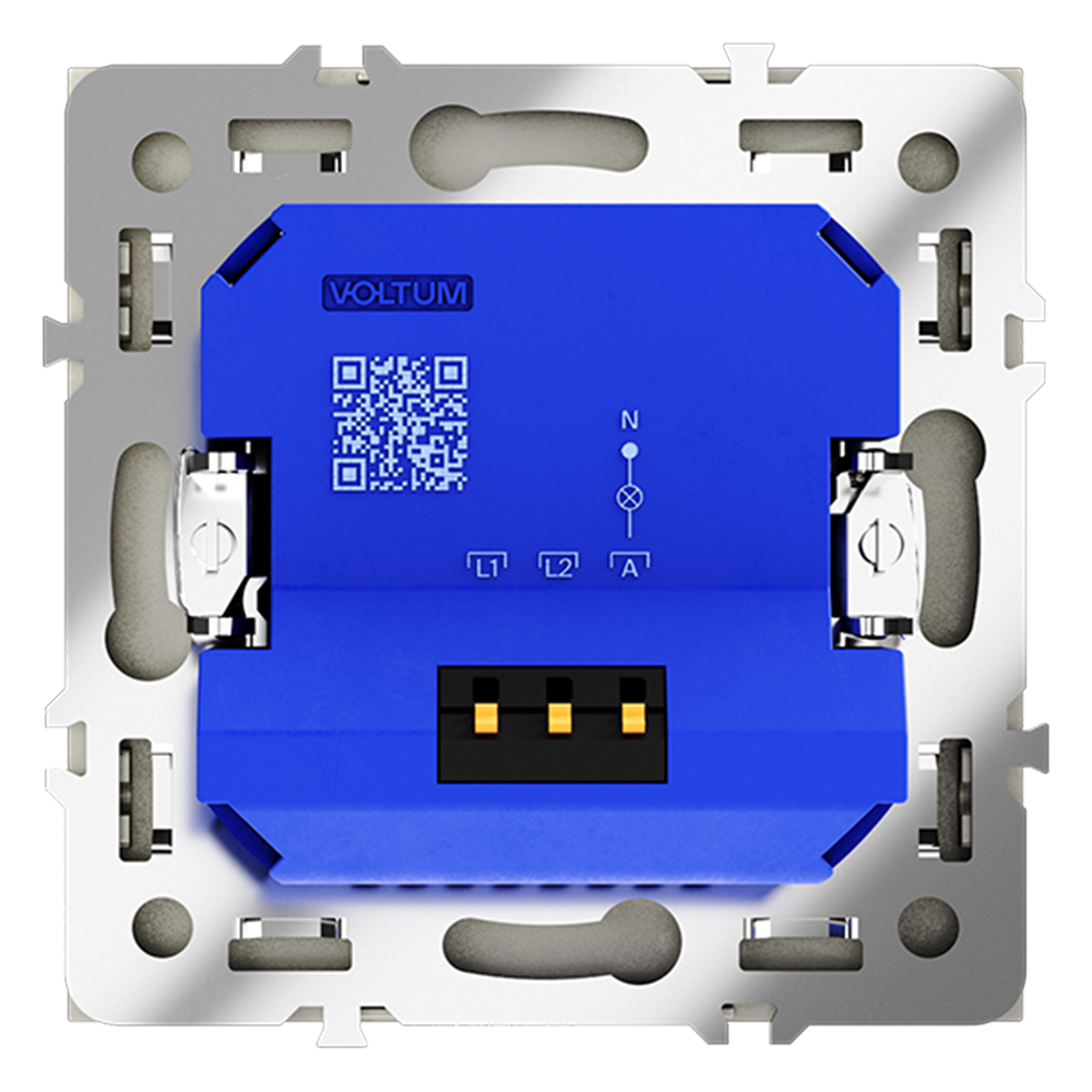 Светорегулятор Voltum S70 VLS070305 (сталь)