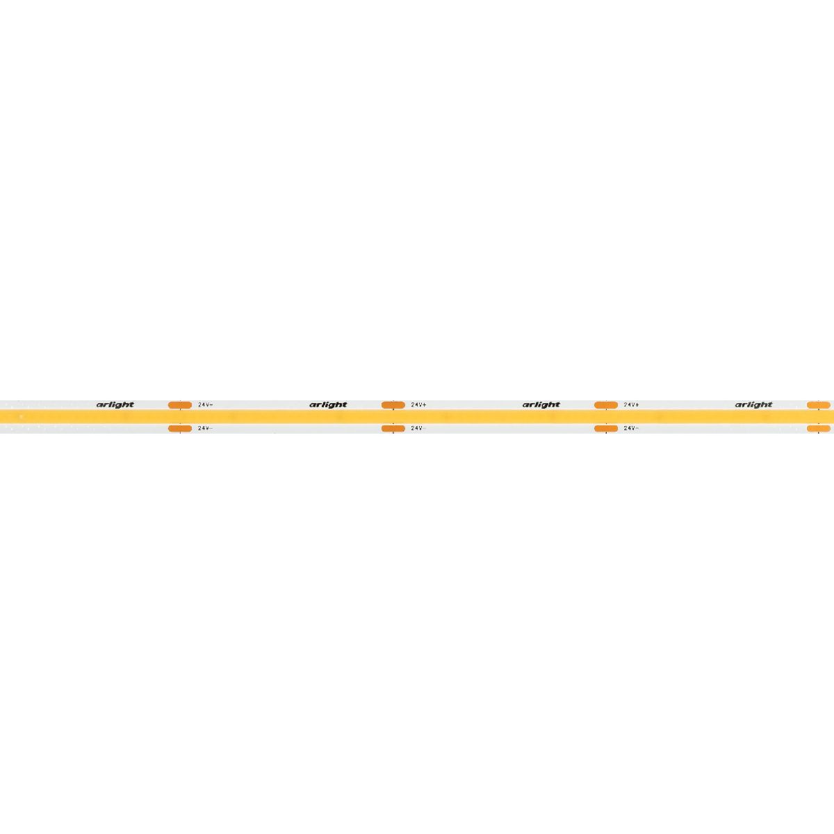 Светодиодная лента Arlight COB-X480-6mm 24V Warm3500 (6 W/m, IP20, CSP, 5m) 044576