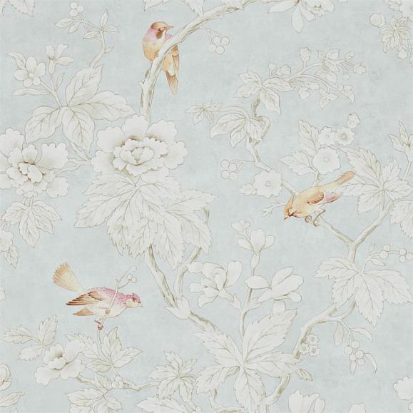 Обои Sanderson 216388 Chiswick Grove Silver