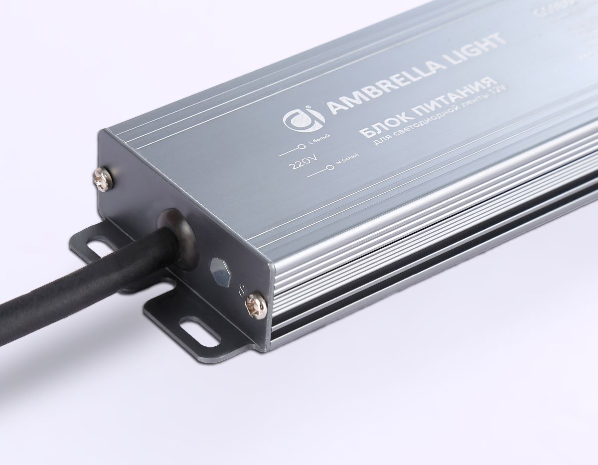Блок питания Ambrella Light LED Driver 12V 150Вт AC110-220 12.5A IP67 GS9864