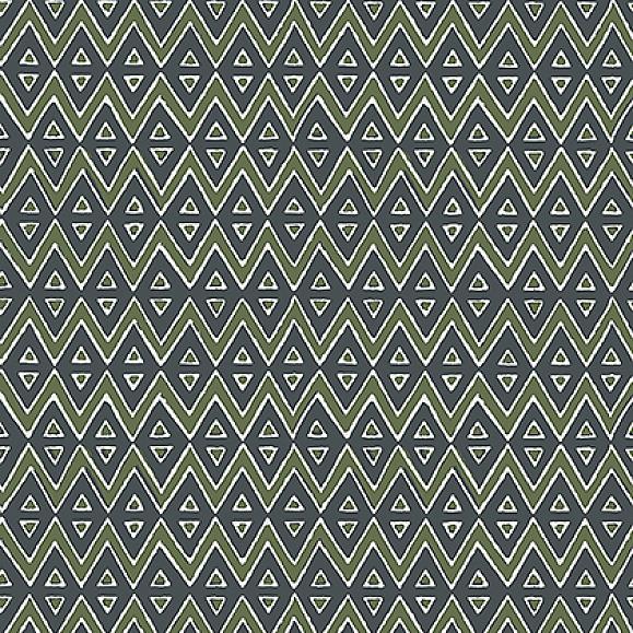 Обои Thibaut T13235 Tiburon Green and Bluestone