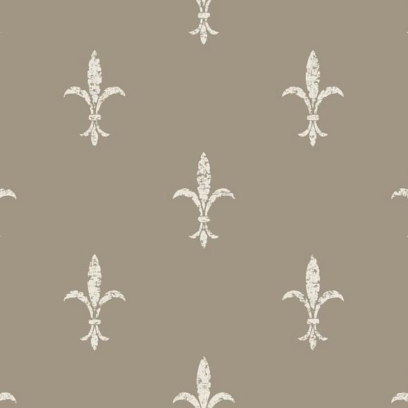 Обои York KT2195 Fleur De Lis Glint/Cream