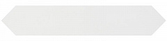 Плитка GRADIENT CRAYON WHITE MATT 4,3x24,3 см