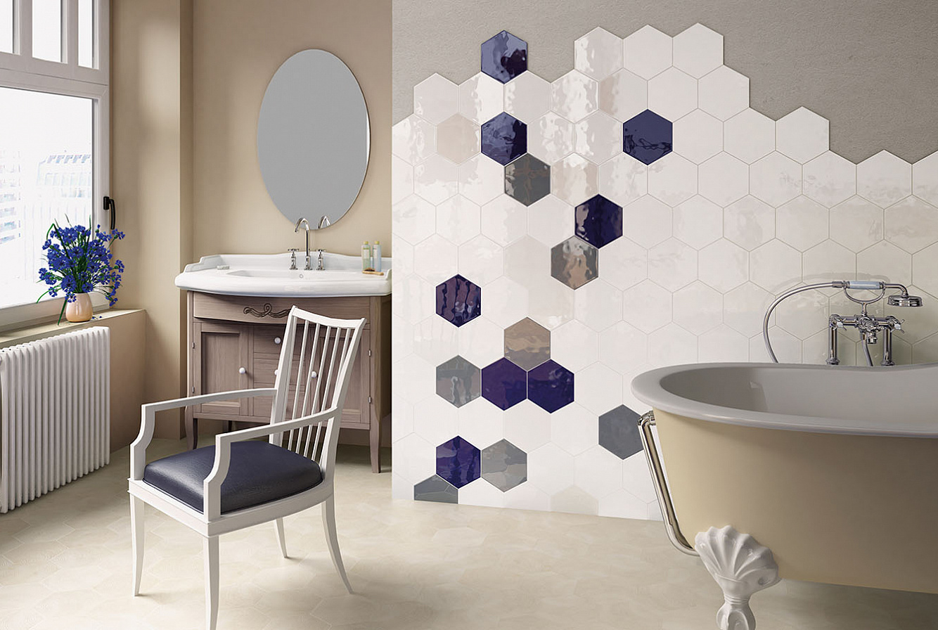 EQUIPE HEXATILE Blanco Brillo 20519