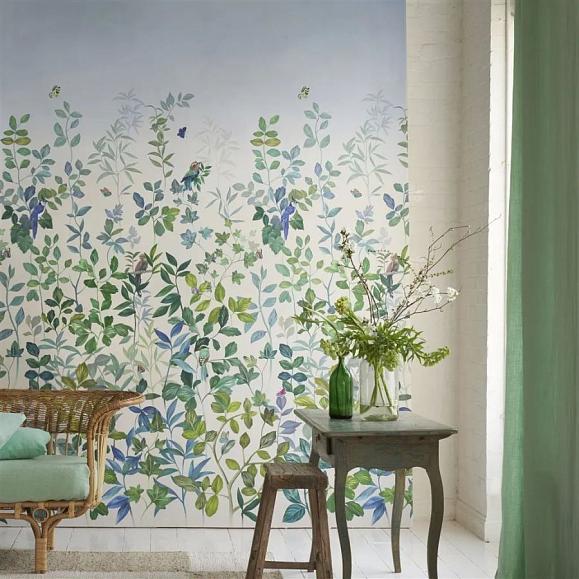 Панно Designers Guild PDG1171/02 Voliere Sky