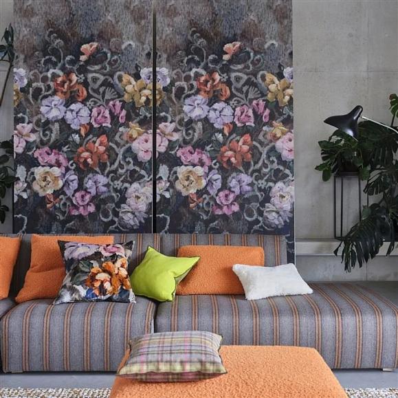 Панно Designers Guild PDG1153/02 Tapestry Flower Damson
