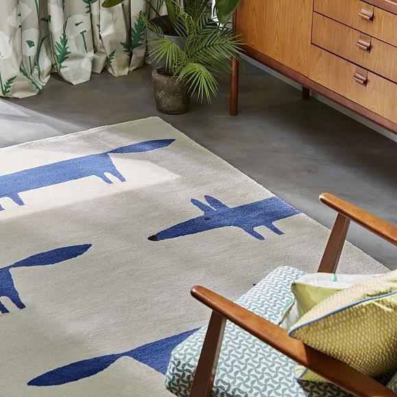 Ковер Scion 25328 (90x150) Mr Fox Pebble/Denim см
