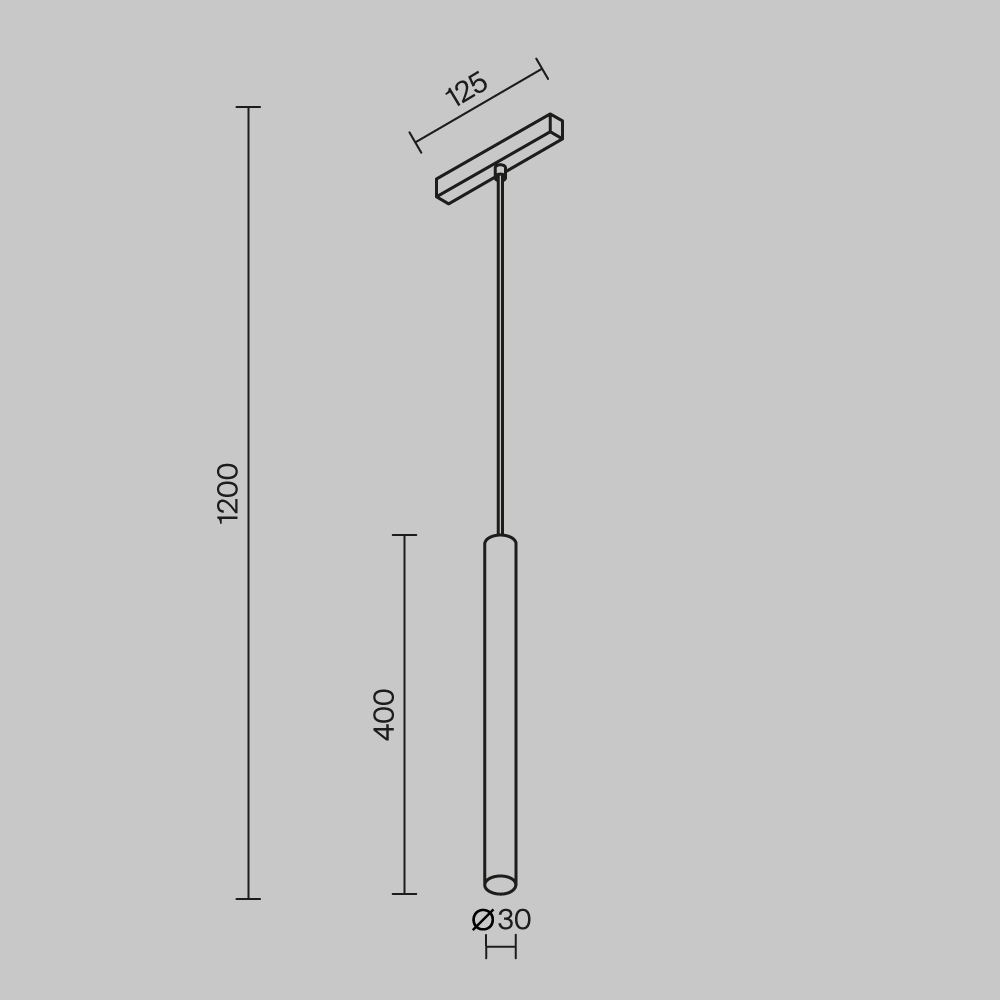 Трековый магнитный светильник Maytoni Technical Focus Led Radity TR257-4-7WTW-M-W
