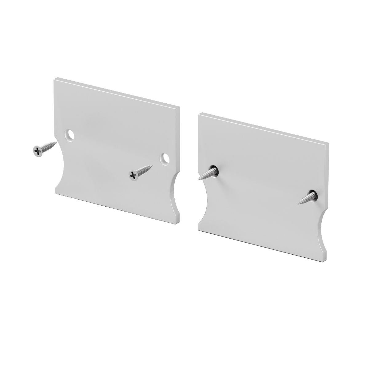 Комплект заглушек для профиля 4151 2шт Maytoni Led Strip ALM-4151-EC 642057