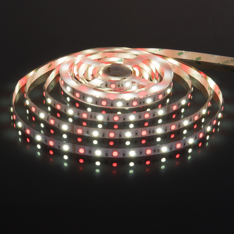 Светодиодная лента Elektrostandard 24V 14,4W 60Led 5050+5050 IP20 MIX RGB/холодный белый, 5м 4690389172274 a053731