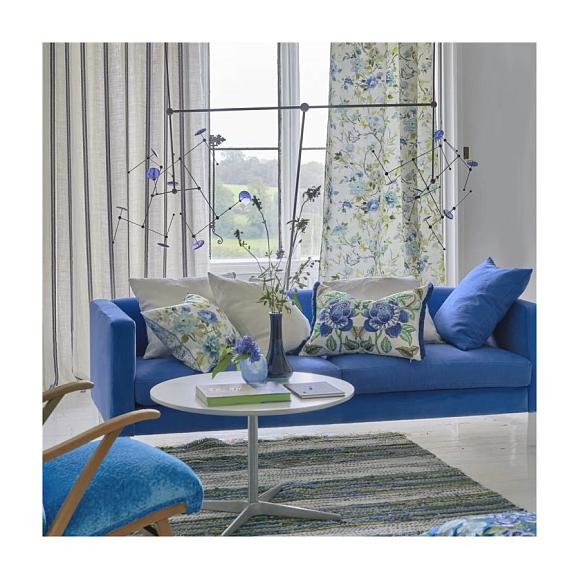 Подушка CCDG1489, Fiore d'Acqua, Delft, Designers Guild 50 x 50см