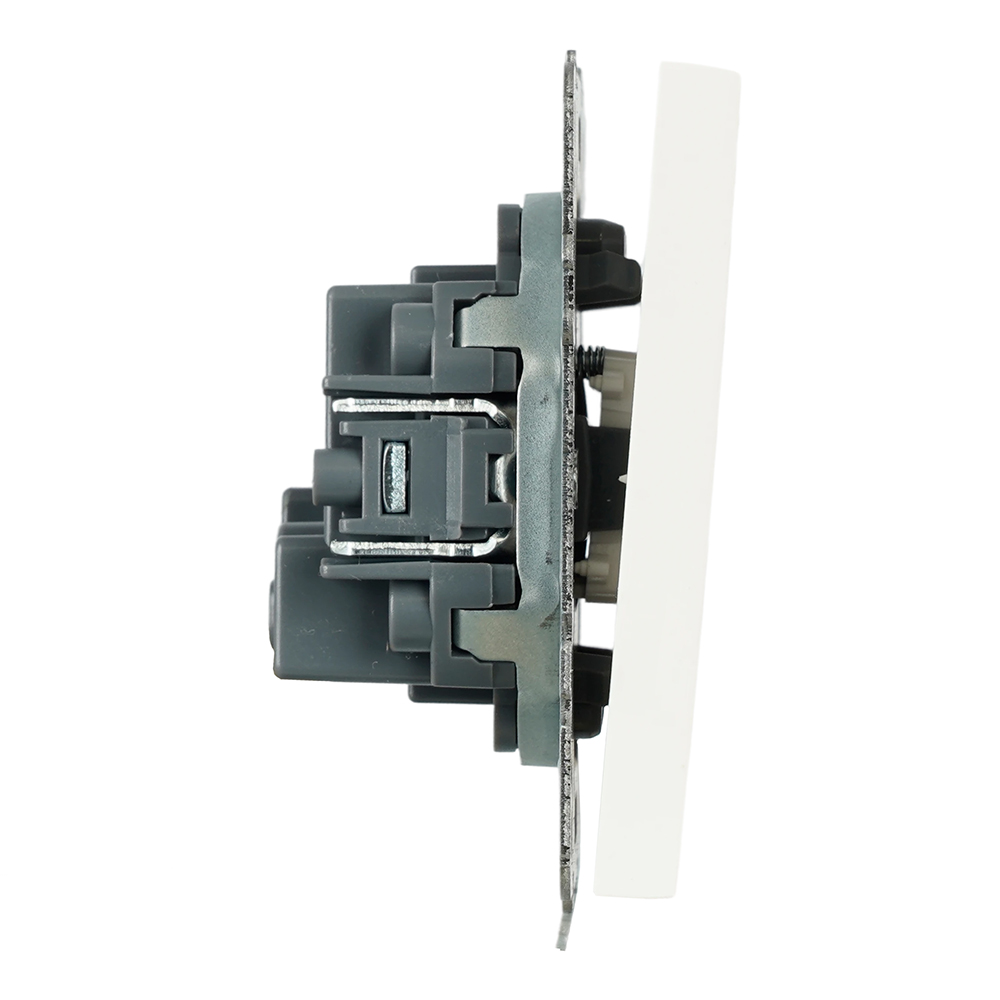 Выключатель двухклавишный Stekker Эмили RSW10-5116-01 белый фарфор soft touch 50822