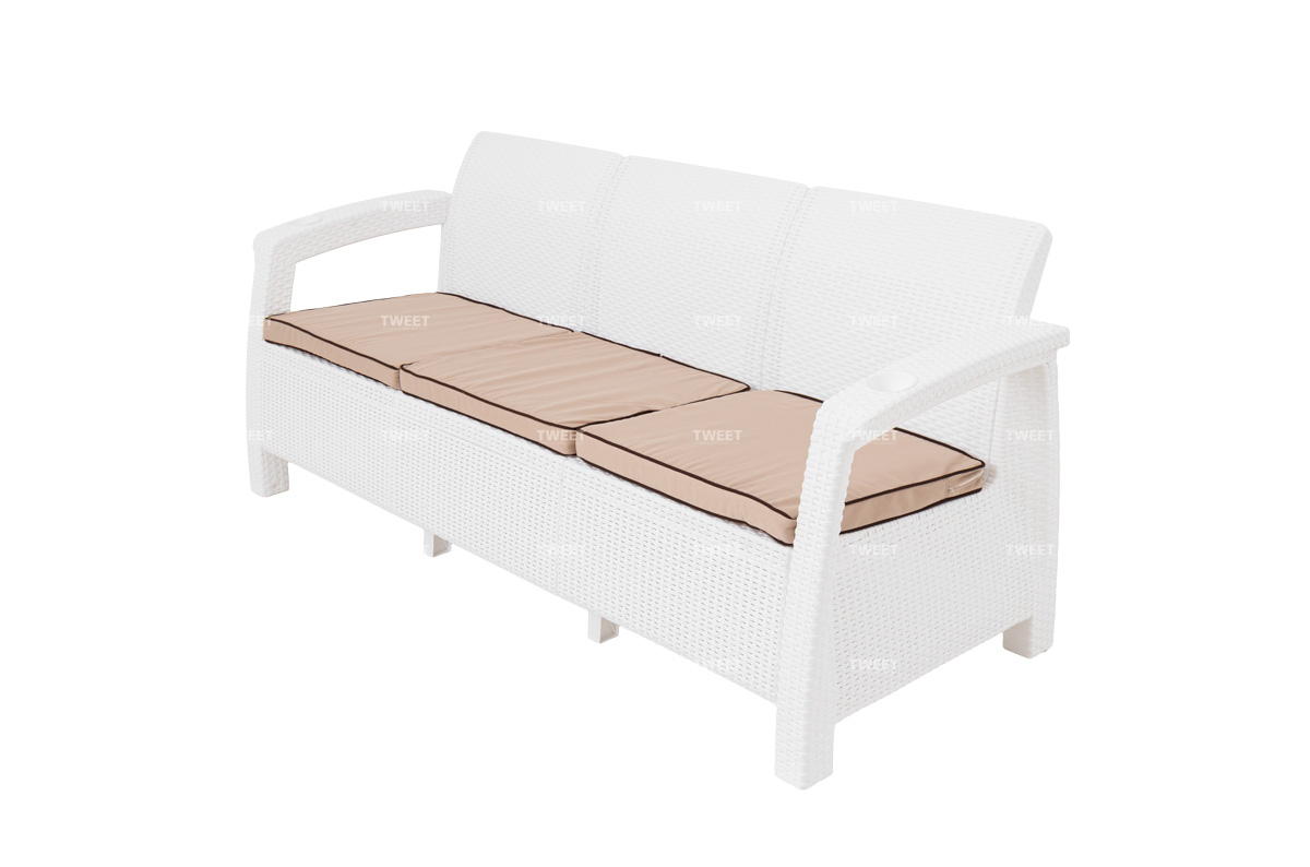 Комплект уличной мебели TWEET Terrace Set Max, белый