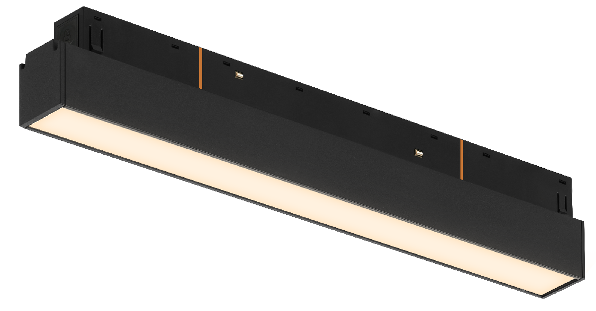 Трековый магнитный светильник iLedex Vision 4822-001-L300-12W-110DG-3000K-BK