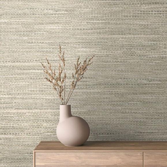 Обои Seabrook JP10306 Rina Faux Grasscloth Warm Stone