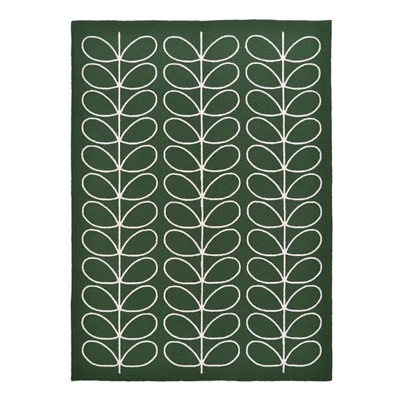 Ковер Orla Kiely 460507 (140x200) Linear Stem Jade Outdoor 140x200 см