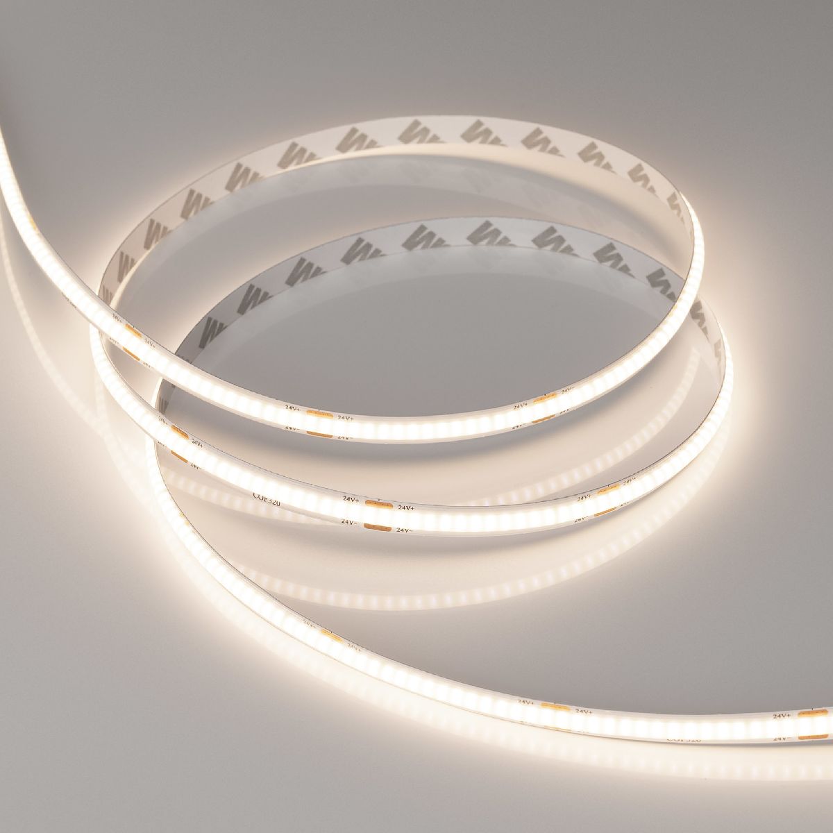 Светодиодная лента Arlight COB-X320-8mm 24V Day4000 8 W/m, IP20, CSP, 5m 039021