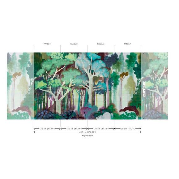 Панно Arte 11531 Banyan Deep Forest