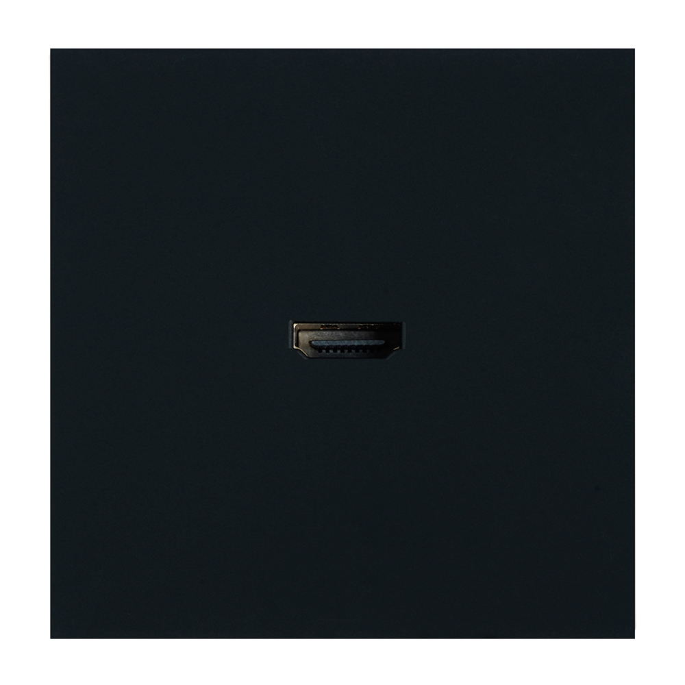 Розетка HDMI 2.0 Type A Stekker Мия RST00-3118-05 черный бархат 50828