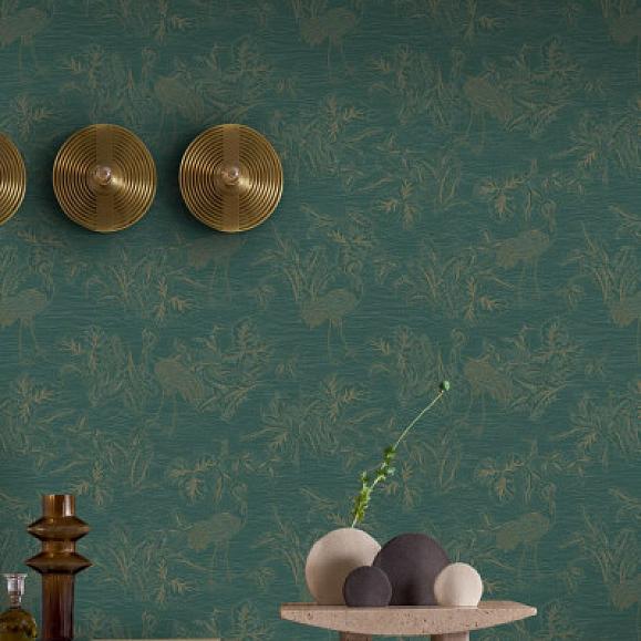 Обои Casamance 75891732 Mirador Cyprès/doré