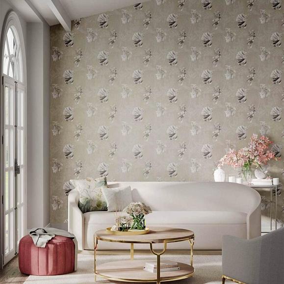 Обои Harlequin 112765 Halfmoon Gilver/ Tranquility