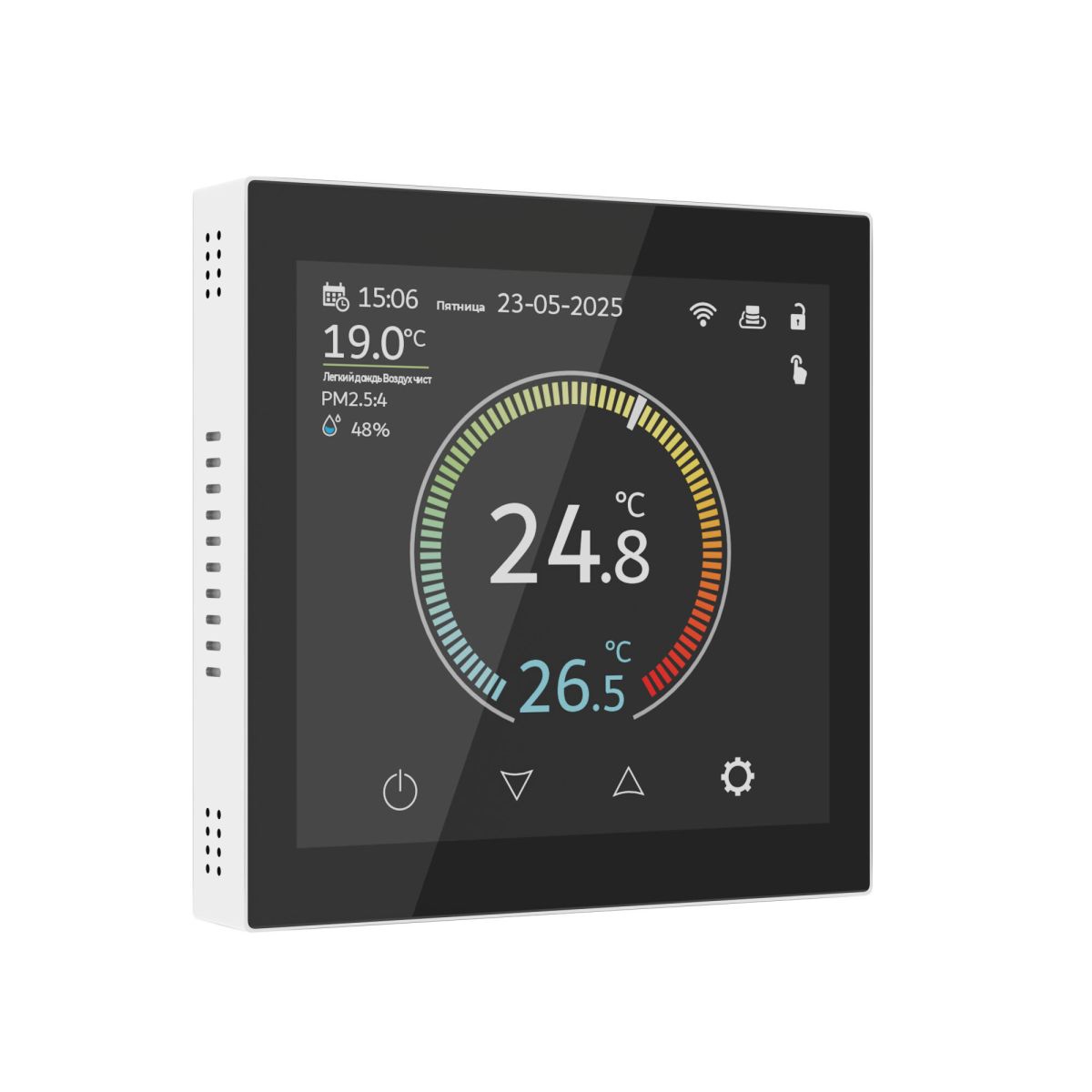 Умный сенсорный терморегулятор с LCD дисплеем Werkel W1851101 4690389218330 a071604