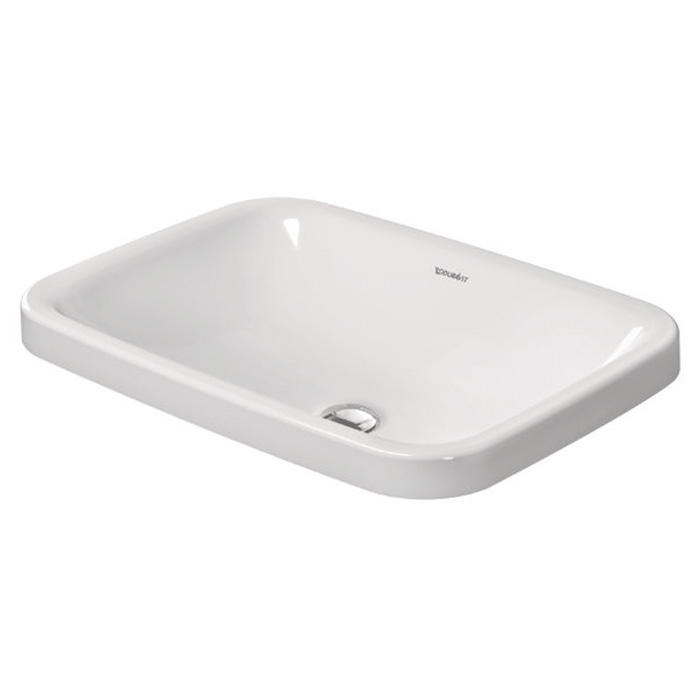 Duravit DuraStyle Раковина 60x43см., без отв., встраивания сверху, без перелива, цвет: белый