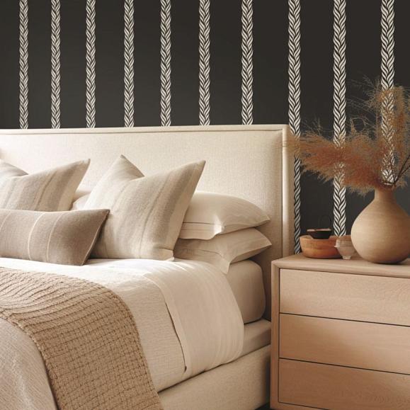 Обои York GT4542 Braided Stripe Black