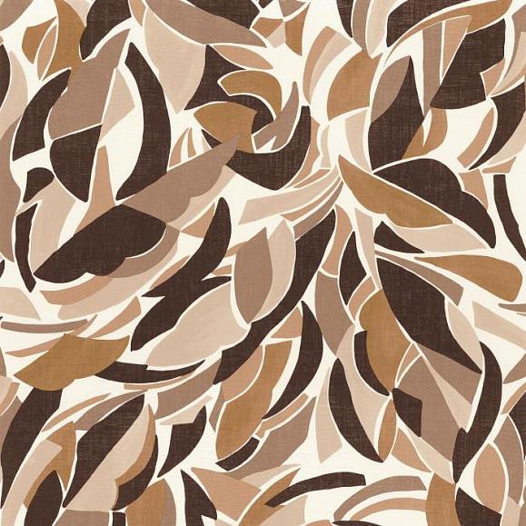 Обои Casamance 75553568 Collage Blanc/chocolat