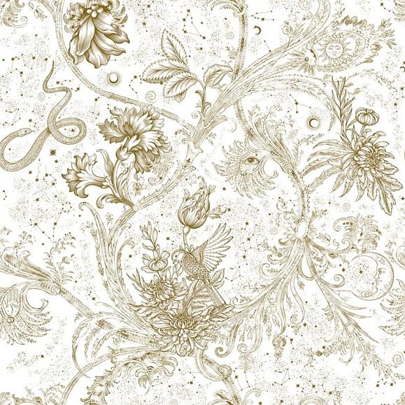 Обои Coordonne 8800024N Neo-Mithology Gold