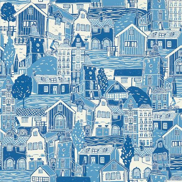 Обои Scion 112808 Stockholm Cloudless Blue