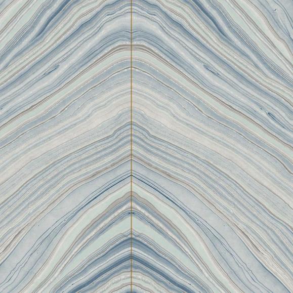 Обои York CI2412 Onyx Strata Mist Blue