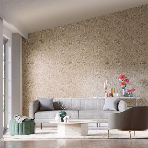 Обои Harlequin 113041 Sunstone Positano/Chocolate/Pistachio