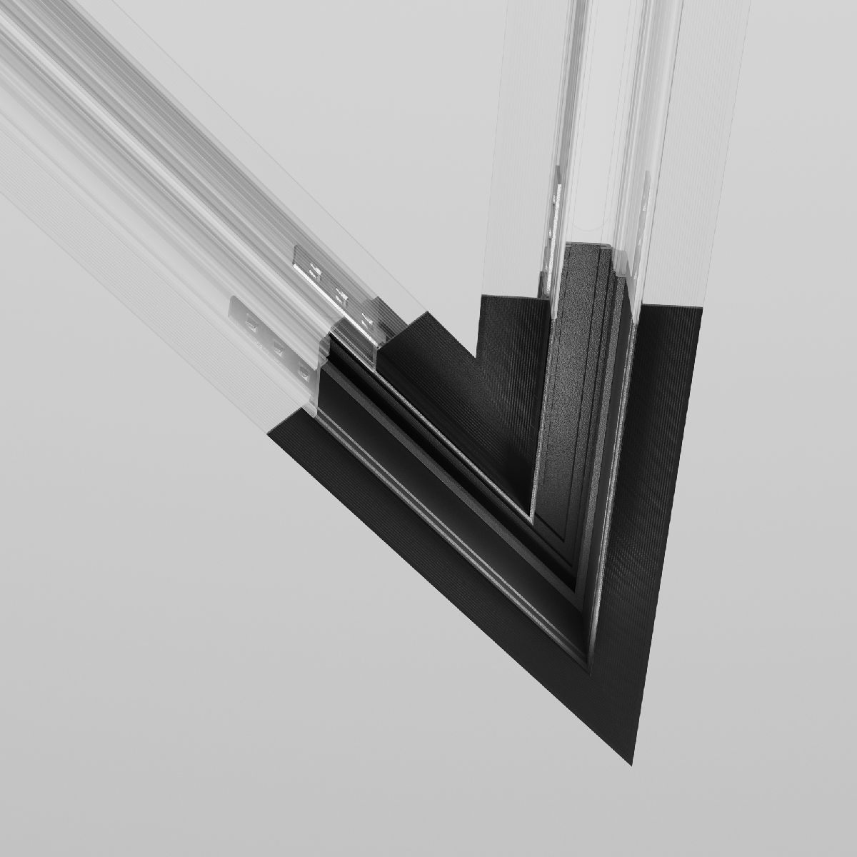 Угол-соединитель Maytoni Magnetic track system Exility TRA034CLS-42.12B