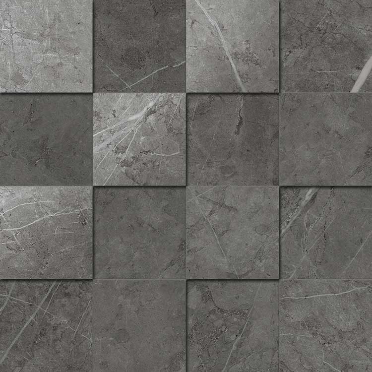CHA.EVO ANTRACITE MOSAICO 3D