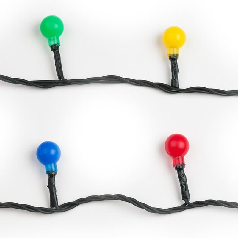 Светодиодная гирлянда (07929) Uniel 220V разноцветный ULD-S0800-100/DGA MULTI IP20 COLORBALLS