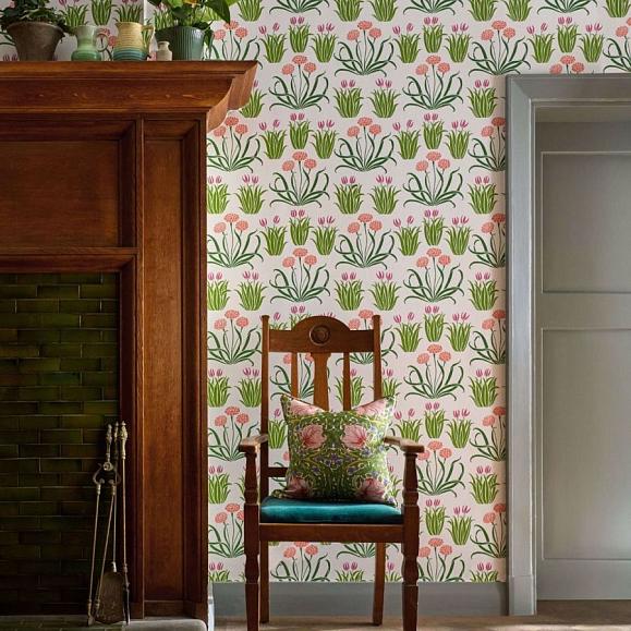 Обои Morris 217342 Glade Tulip Fields