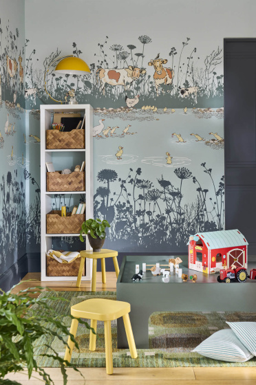 Обои Little Greene 0231RIMOOZZ Moo