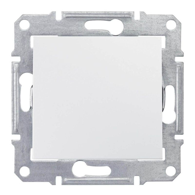 Выключатель одноклавишный 2P Schneider Electric Sedna 10A 250V SDN0200121