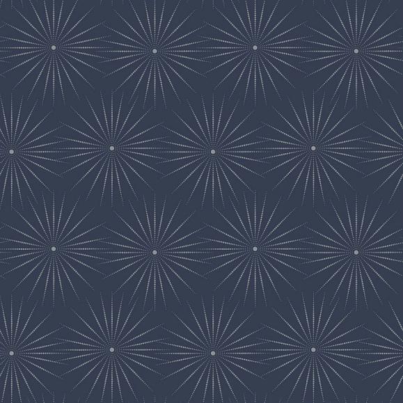 Обои York BO6695 Starlight Navy/Silver