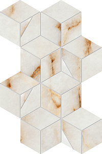 ATLAS CONCORDE MARVEL DIVA Ice Crystal Mosaico Hex Lappato