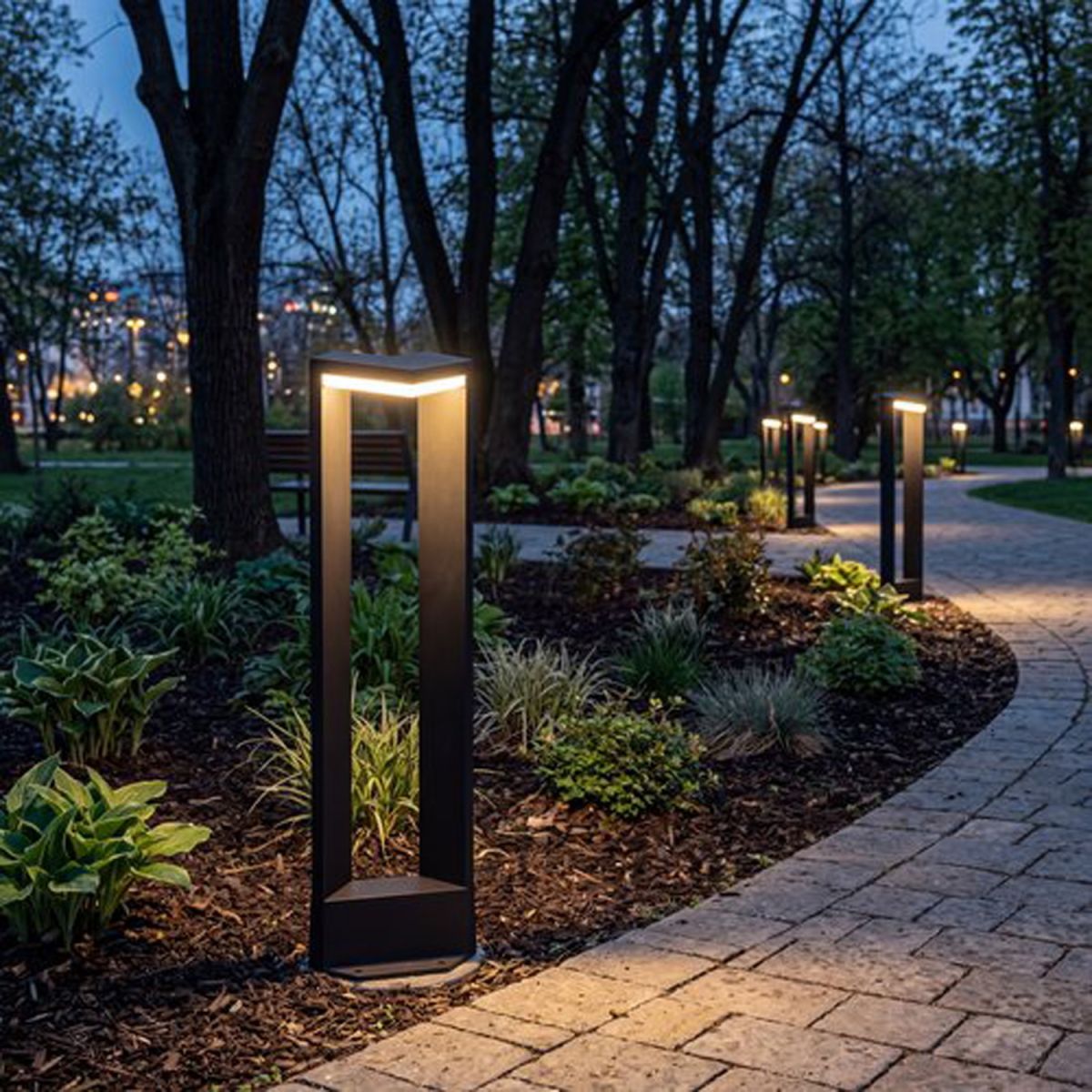 Ландшафтный светильник Reluce 09980-0.7-001JH 0.6M LED12W BK RLOS