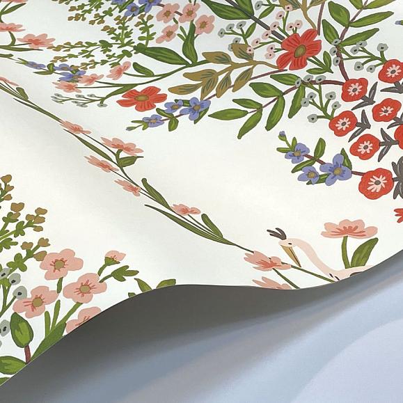 Обои York RP7328 Luxembourg White Multi