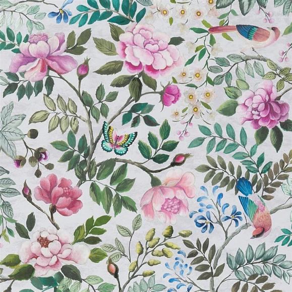 Обои Designers Guild PDG1146/01 Porcelaine de Chine Fuchsia