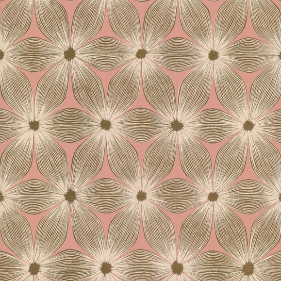 Обои York CI2301 Everlasting Soft Coral/Gold