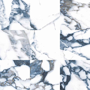 Mosaic Blue Double Polished