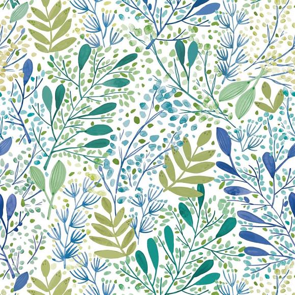 Панно Caselio 104707005 Wild Grass Vert Blanc