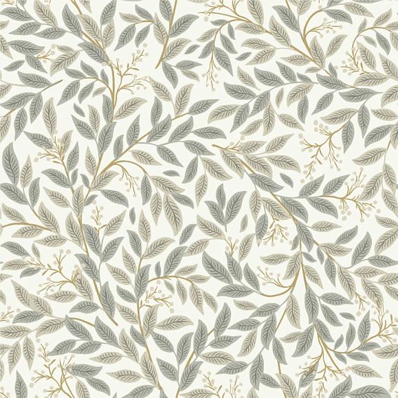 Обои York RF7463 Willowberry Linen & White