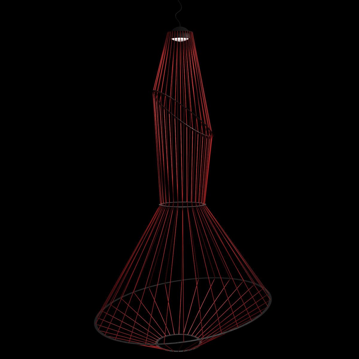 Подвесная люстра Loft IT Beam 10292/A Red