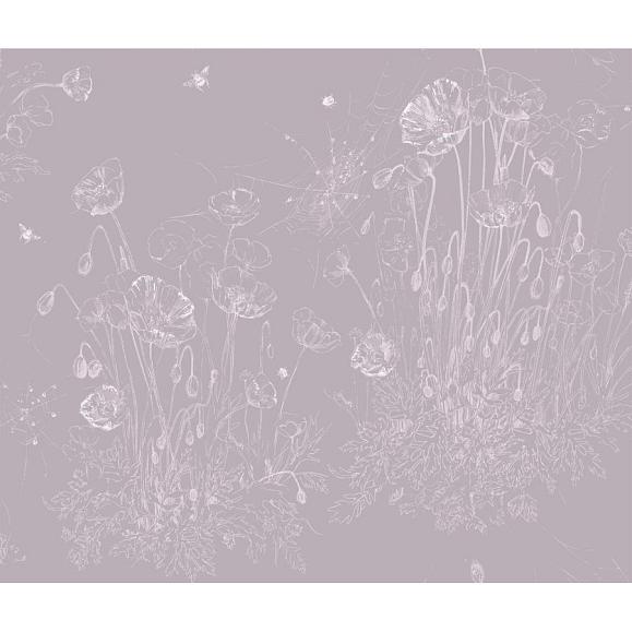 Обои Astratonova ² VI-Flp-10 Field of Poppies Lavander10